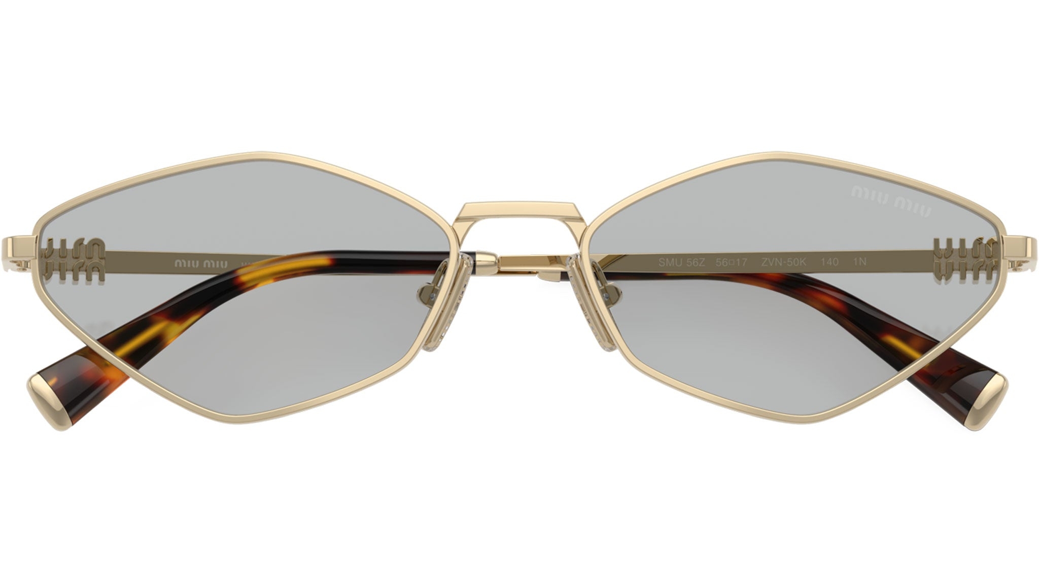 Miu Miu MU 56ZS (ZVN50K) 56 | Kadın Mavi Güneş Gözlüğü